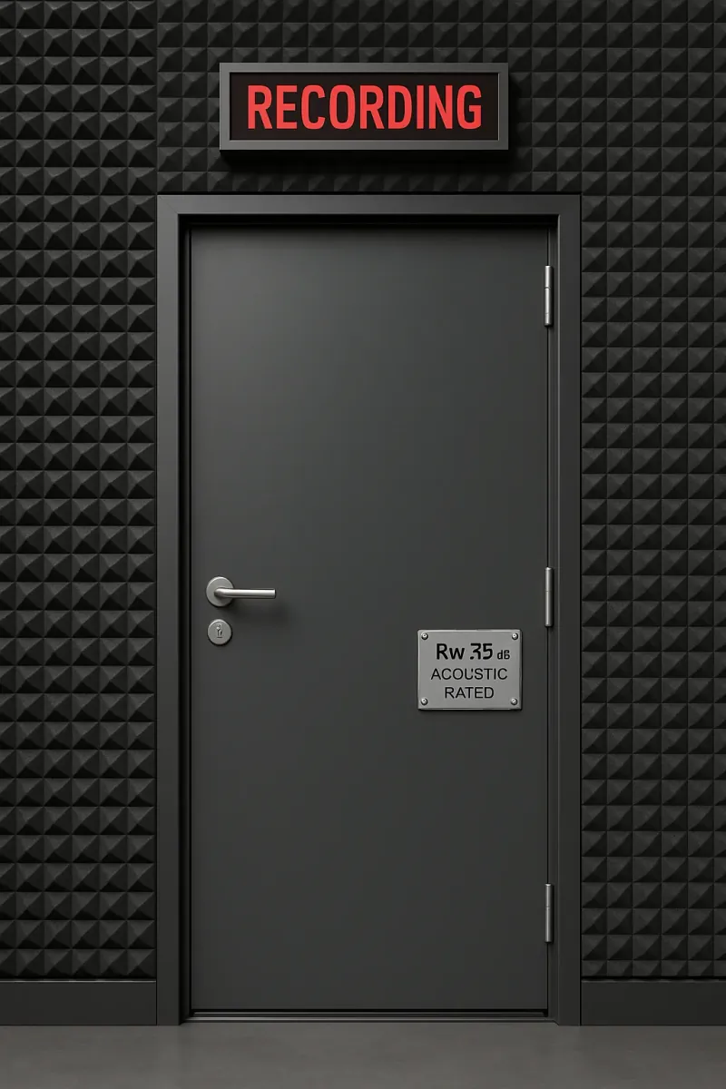 acoustic rated steel doors - professional steel doors available in Basildon from UK manufacturers