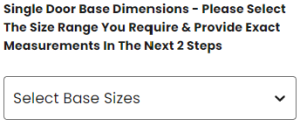 Select Base Sizes