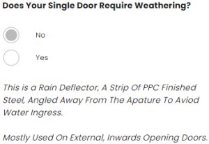 Weathering Options